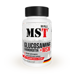 MST Glucosamine  Chondroitin MSM +  Hyaluronic Acid 90 pills