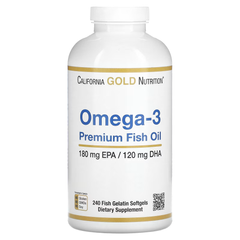 California Gold Nutrition Omega-3 240капс