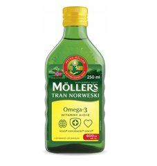 Mollers Omega-3 250 ml, лимонний смак