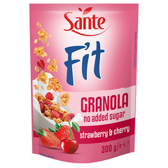 GoOn Granola Fit Cherry and Strawberry 300g