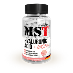 MST Hyaluronic Acid + Biotin, 90 caps