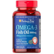 Puritan's Pride Omega-3 Fish Oil Softgels 1000 mg (100 softgels)