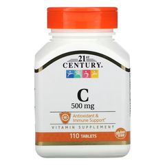 21st vitamin C 500mg, 110 таб