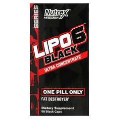 Nutex Lipo 6 Black Ultra Concentrate, 60 caps