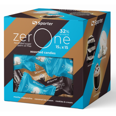 Sporter Коробка протеїнових цукерок "ZERO ONE" 15шт