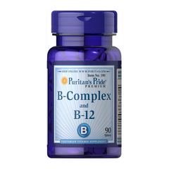 Puritans Pride B-complex with B-12 , 90 tab